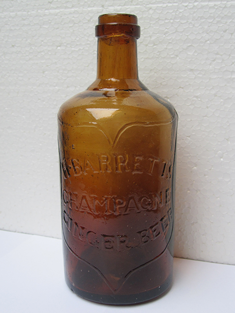 H. Barretts Champagne Ginger Beer, Adams & Barrett Patent Stopper